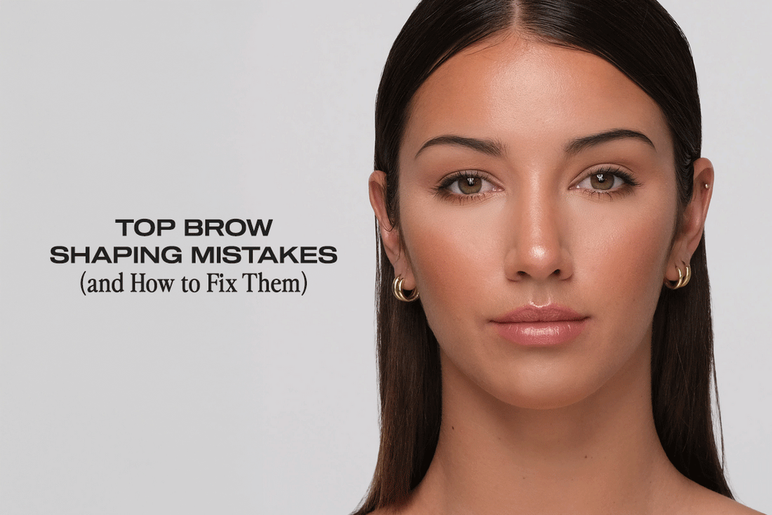 Top Brow Shaping Mistakes (and How to Fix Them