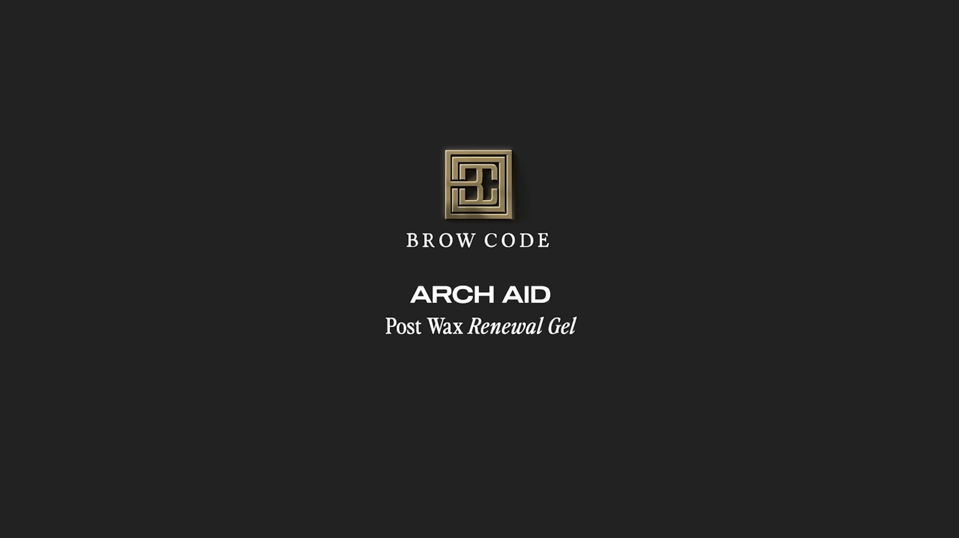 Load video: ARCH AID POST WAX RENEWAL GEL VIDEO TUTORIAL