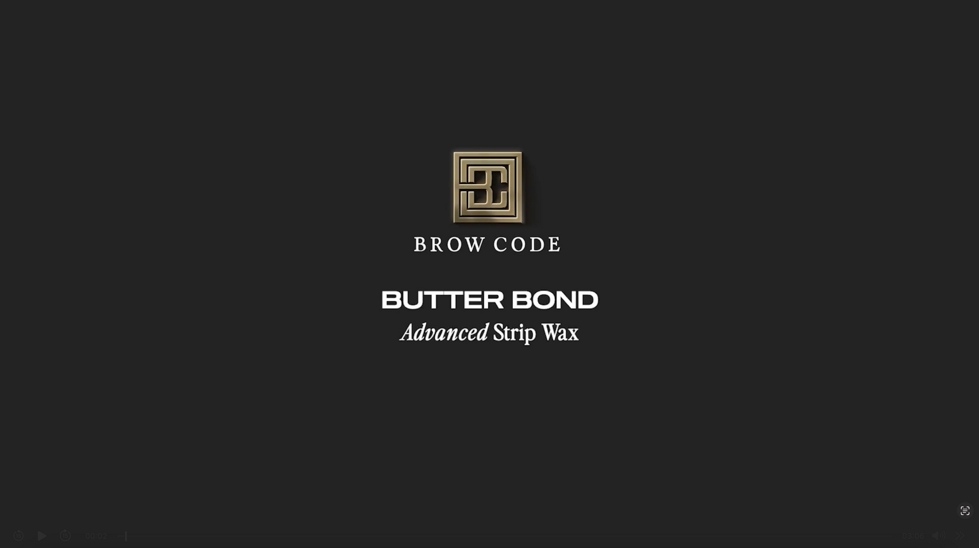 Load video: BUTTER BOND ADVANCED STRIP WAX TUTORIAL VIDEO