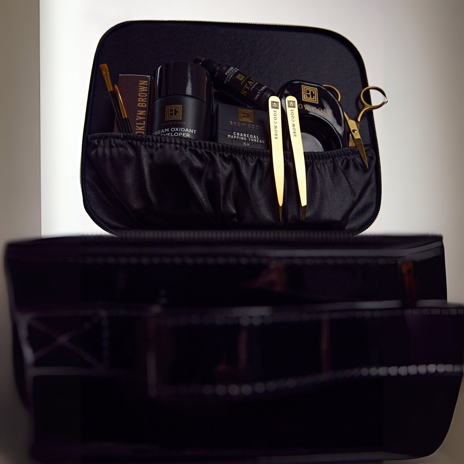 Stylised image of Professional Brow Tint Kit in Pro Kit Bag
