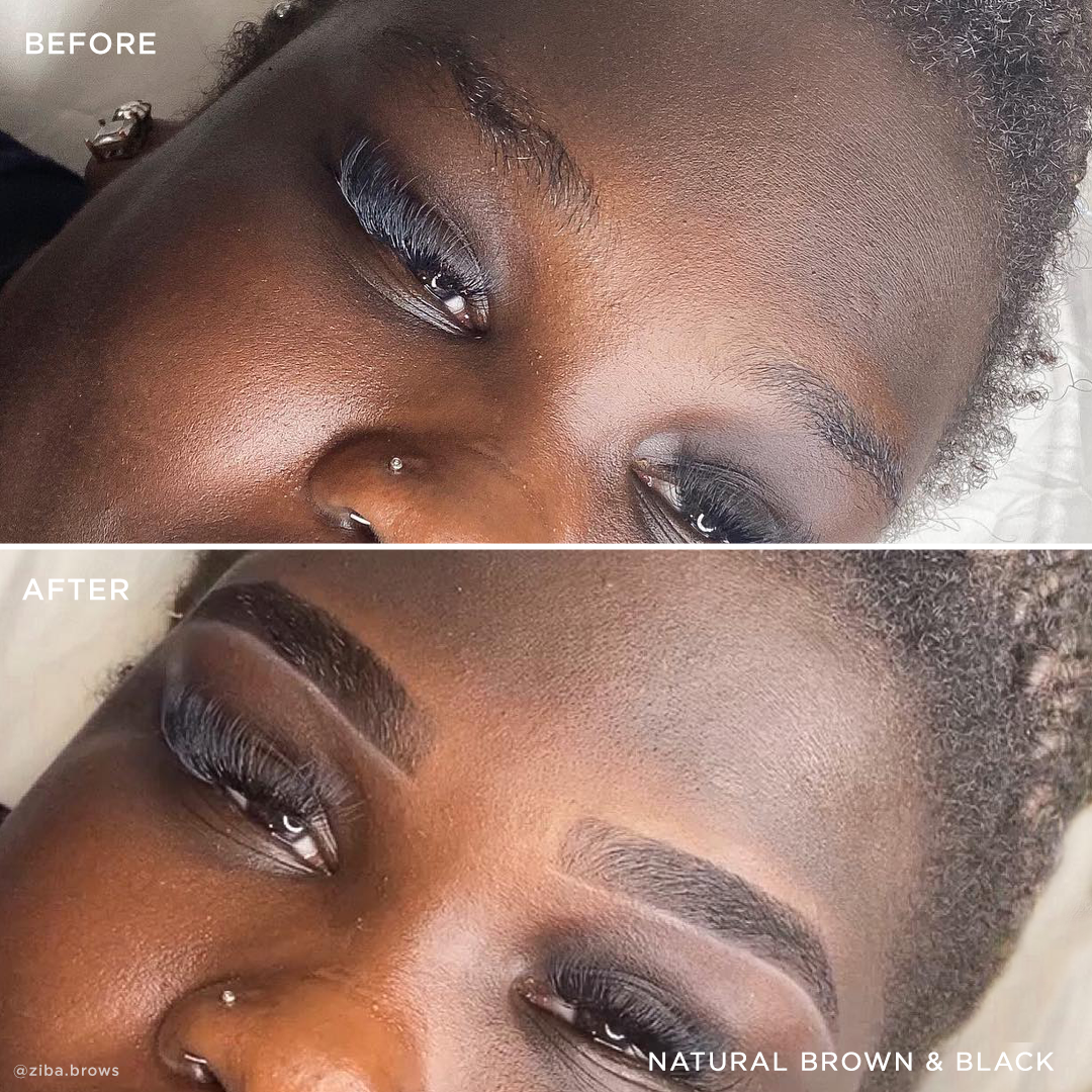 Before and After - color-natural-brown & color-black