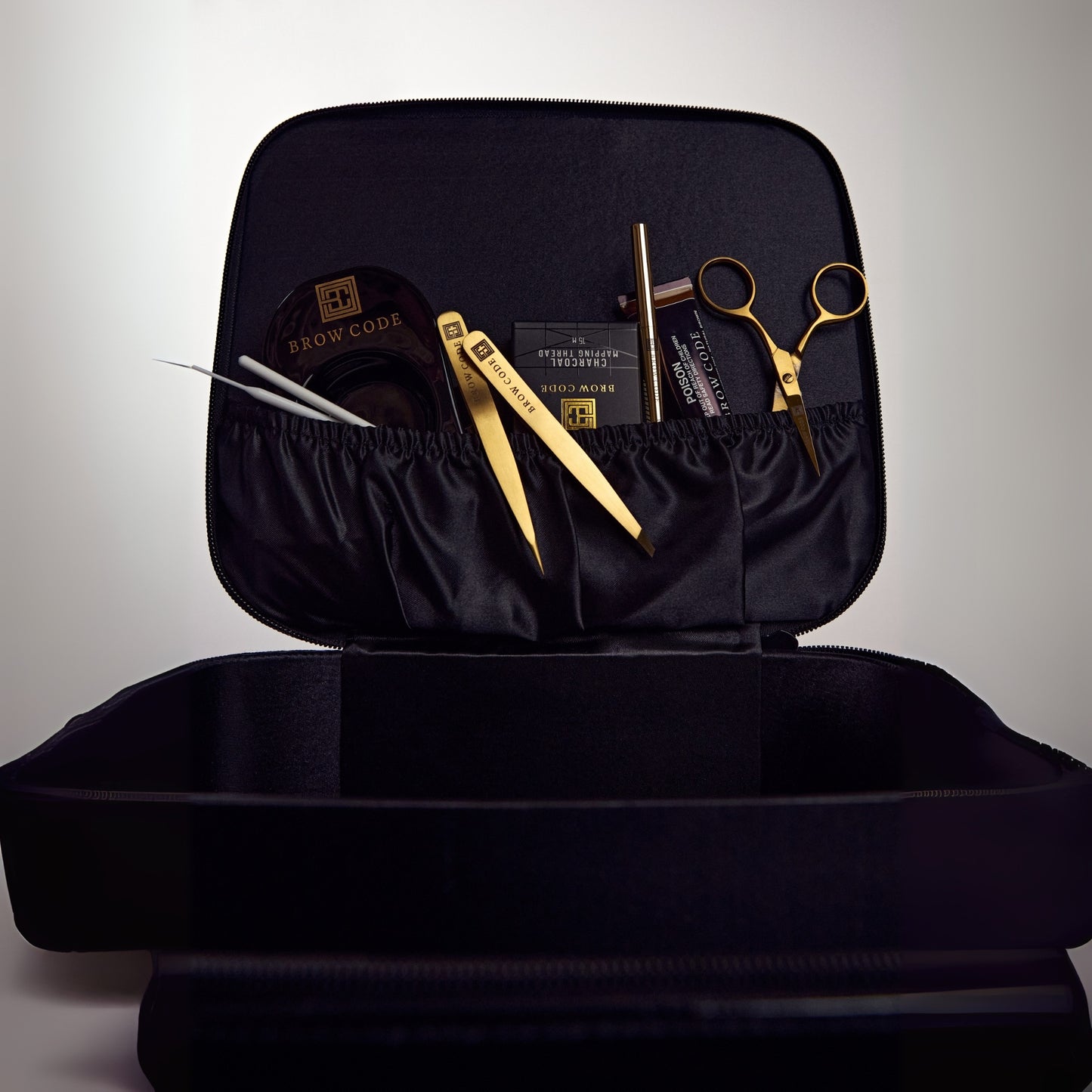 Stylised image of Professional Brow Tint Kit in Pro Kit Bag