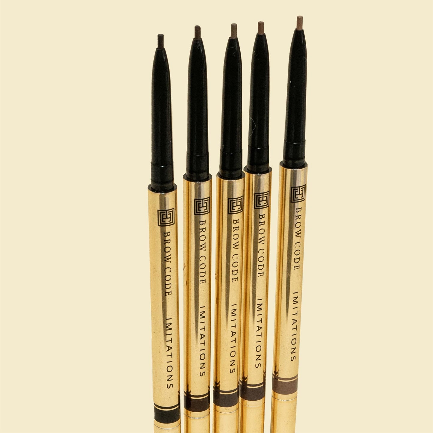 Group shot of all pencils