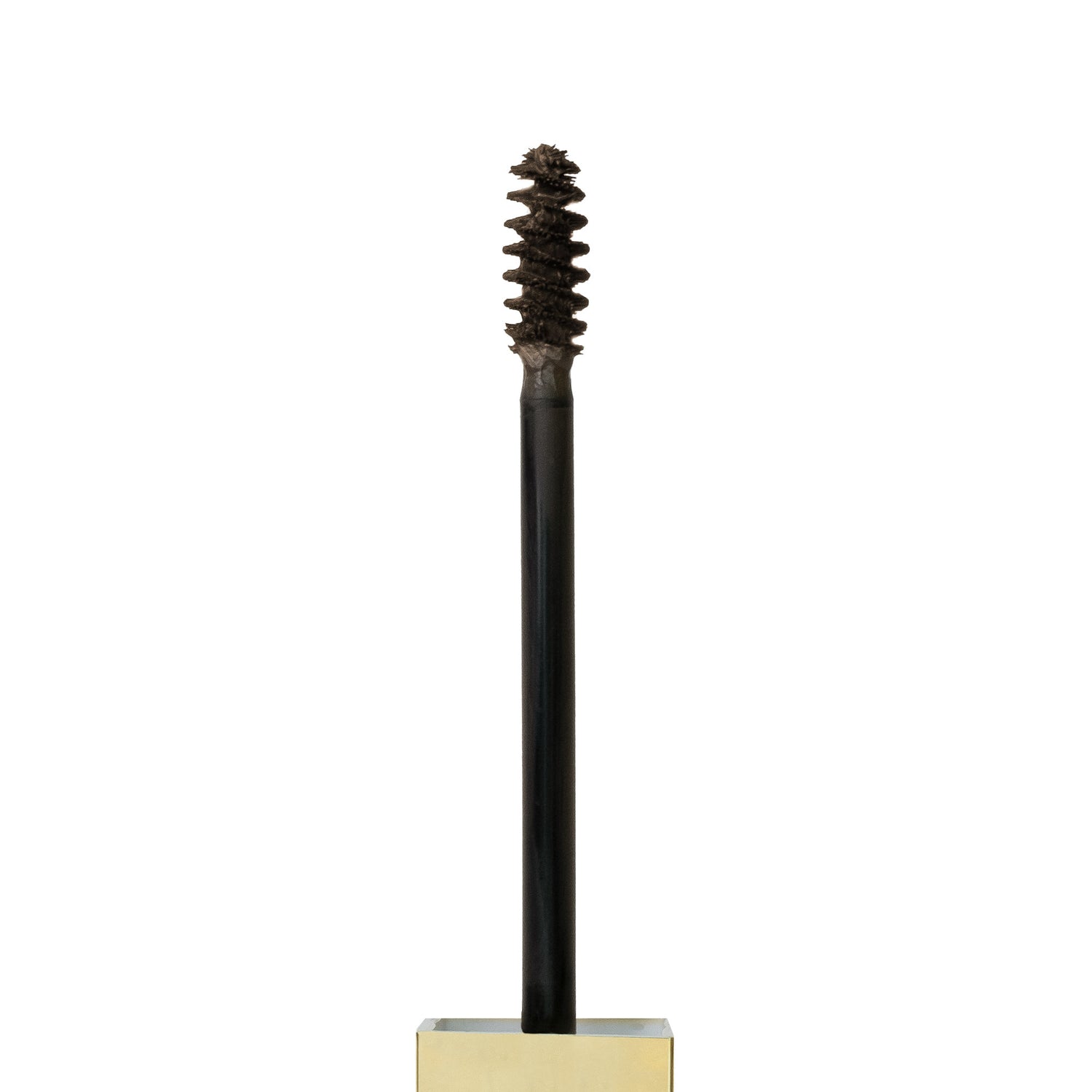 Close up shot of spoolie with Tinted Multi-Peptide Brow Gel - color-taupe